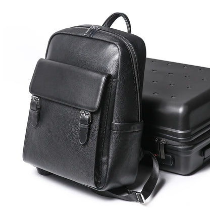 Sac à Dos Cuir Noir Homme