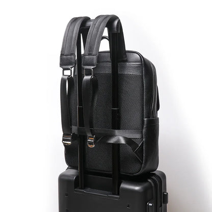 Sac à Dos Cuir Noir Homme