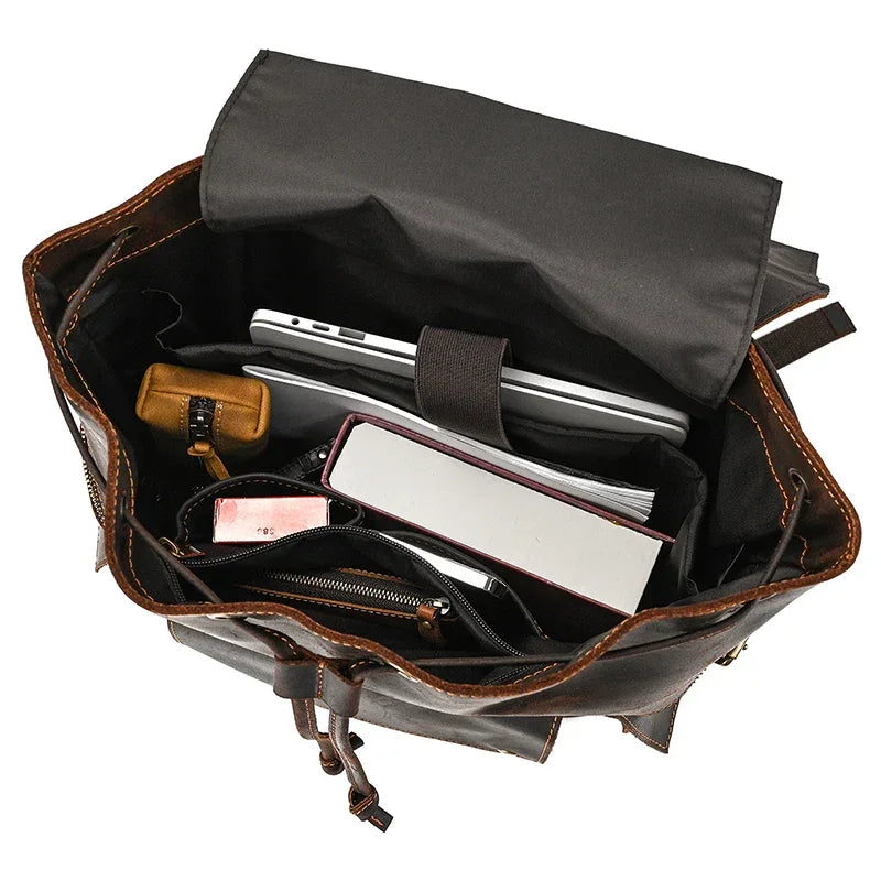 Sac à Dos Cuir Vintage Homme