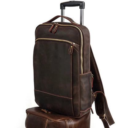 Sac à Dos Cuir Vintage