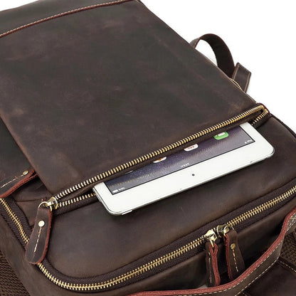 Sac à Dos Cuir Vintage