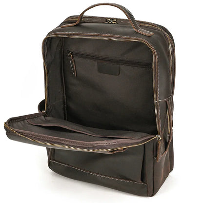 Sac à Dos en Cuir Ergonomique