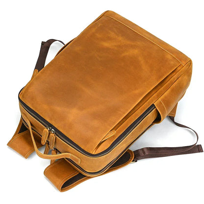 Sac à Dos en Cuir Ergonomique