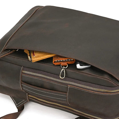 Sac à Dos en Cuir Ergonomique