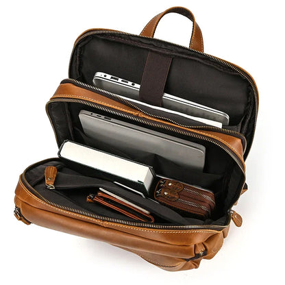 Sac à Dos en Cuir Homme Elio