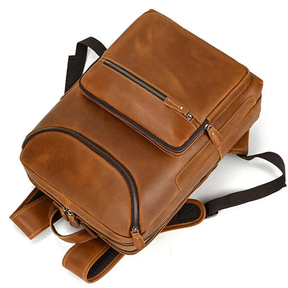 Sac à Dos en Cuir Homme Elio