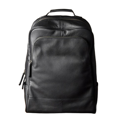 Sac à Dos en Cuir Noir