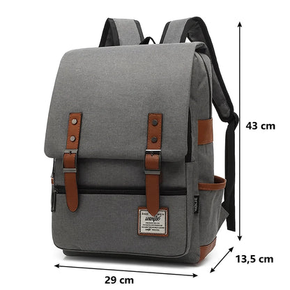 Sac à Dos en Tissu Vintage