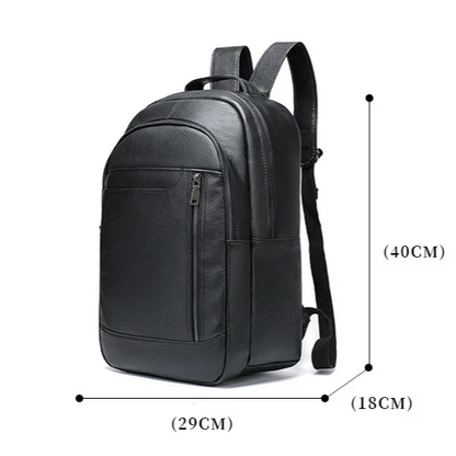 Sac à Dos Homme Cuir Noir