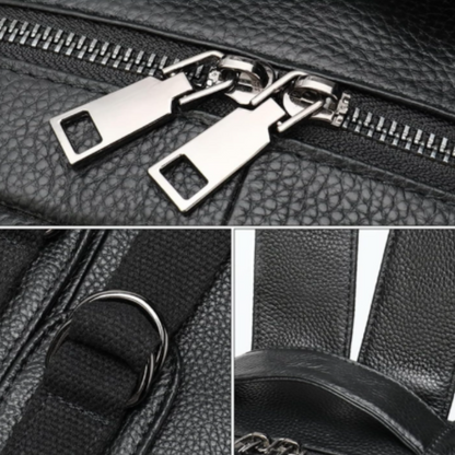 Sac à Dos Homme Cuir Noir