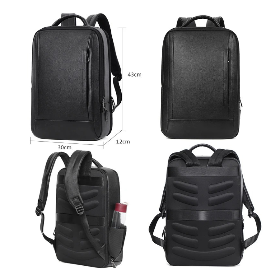 Sac à Dos Ordinateur 15 Pouces en Cuir