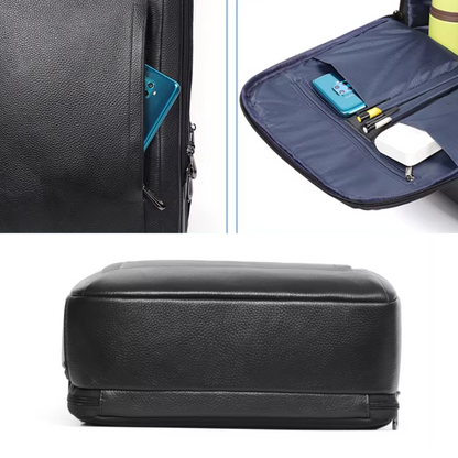 Sac à Dos Ordinateur 15 Pouces en Cuir