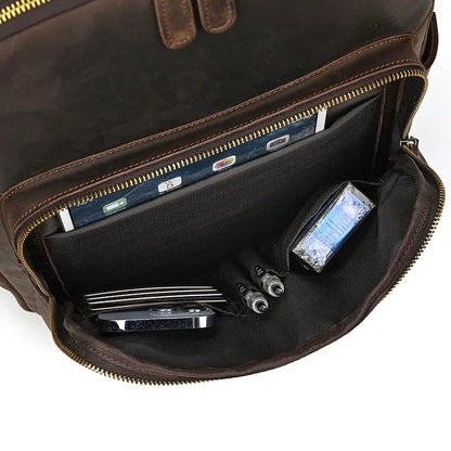 Sac à Dos Ordinateur Cuir Homme