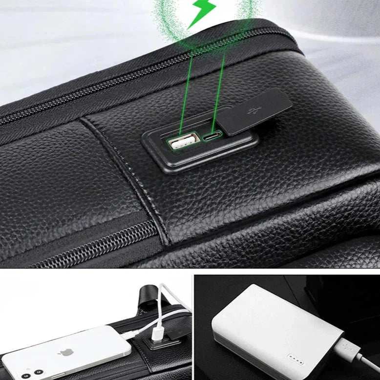 Sac à Dos Ordinateur en Cuir