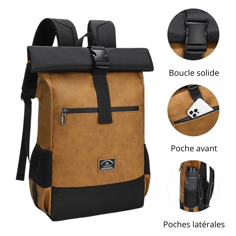 Sac à Dos Roll Top Imperméable