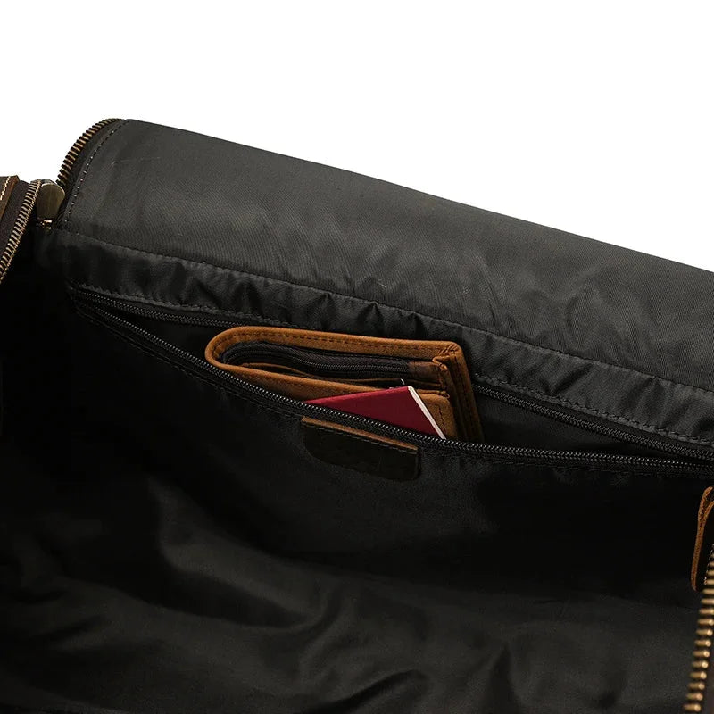 Sac de Voyage en Cuir pour Homme