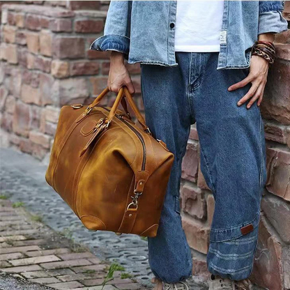 Sac de Voyage Homme Cuir
