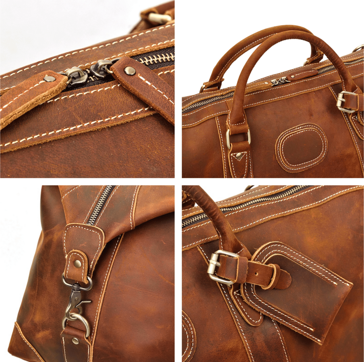 Sac de Voyage Homme Cuir