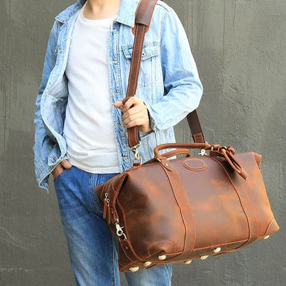 Sac de Voyage Homme Cuir
