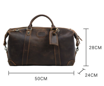 Sac de Voyage Homme Cuir