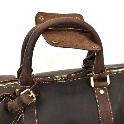 Sac en Cuir de Voyage pour Homme