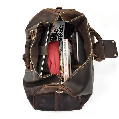 Sac en Cuir de Voyage pour Homme