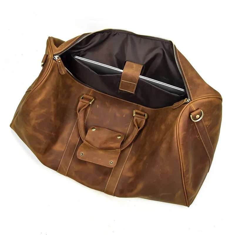 Sac en Cuir de Voyage pour Homme
