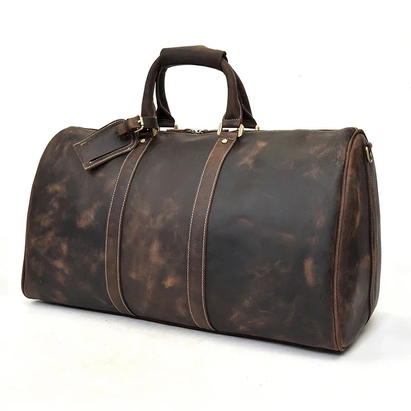 Sac en Cuir de Voyage pour Homme