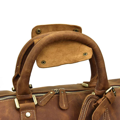 Sac en Cuir de Voyage pour Homme