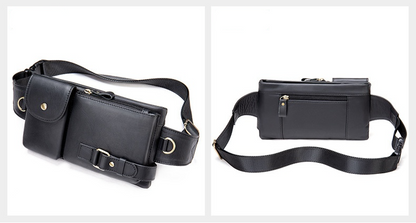 Sacoche Banane Cuir pour Homme