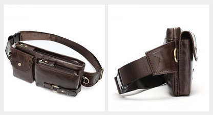 Sacoche Banane Cuir pour Homme