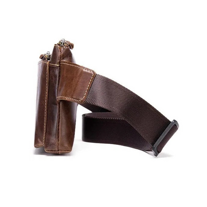 Sacoche Banane Homme Cuir