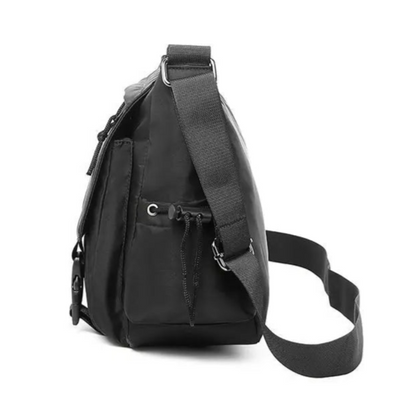 Sacoche Bandoulière Homme Noire Tactique