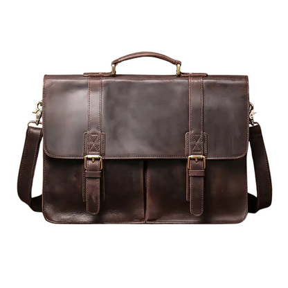 Sacoche Cartable Homme en Cuir