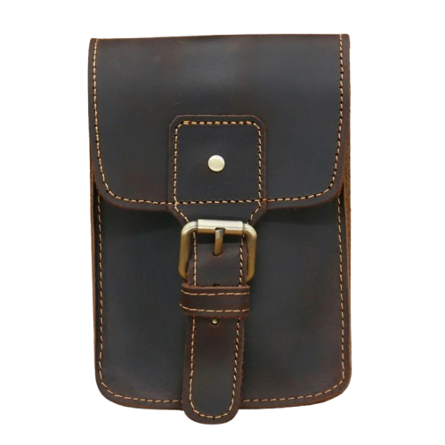 Sacoche Cuir Ceinture Homme