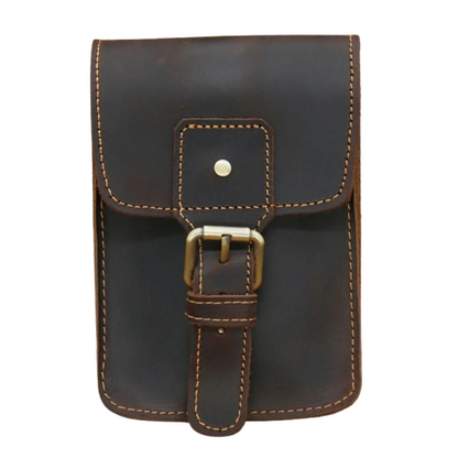 Sacoche Cuir Ceinture Homme