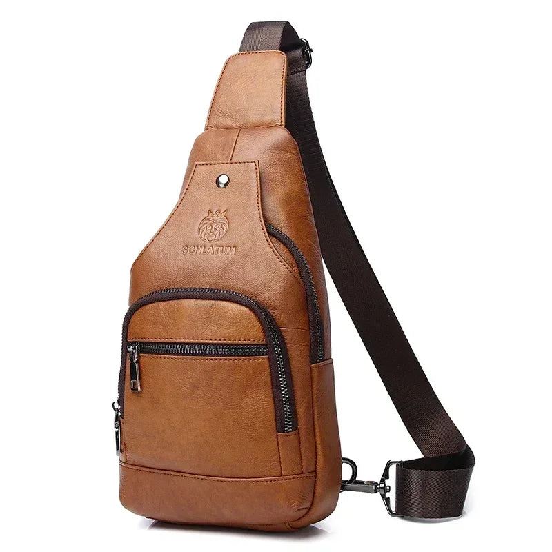 Sacoche Cuir Homme Bandoulière