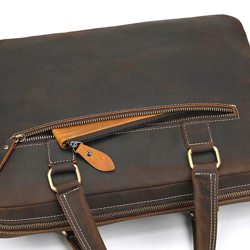 Sacoche Cuir Homme Moderne