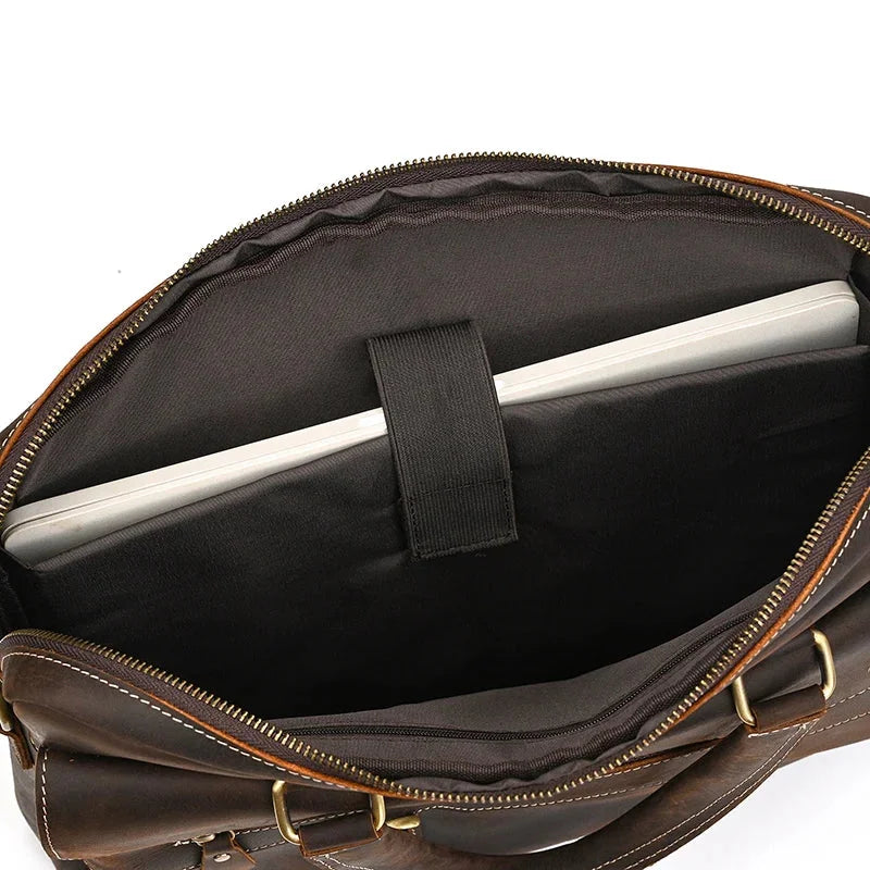 Sacoche Cuir Homme Moderne