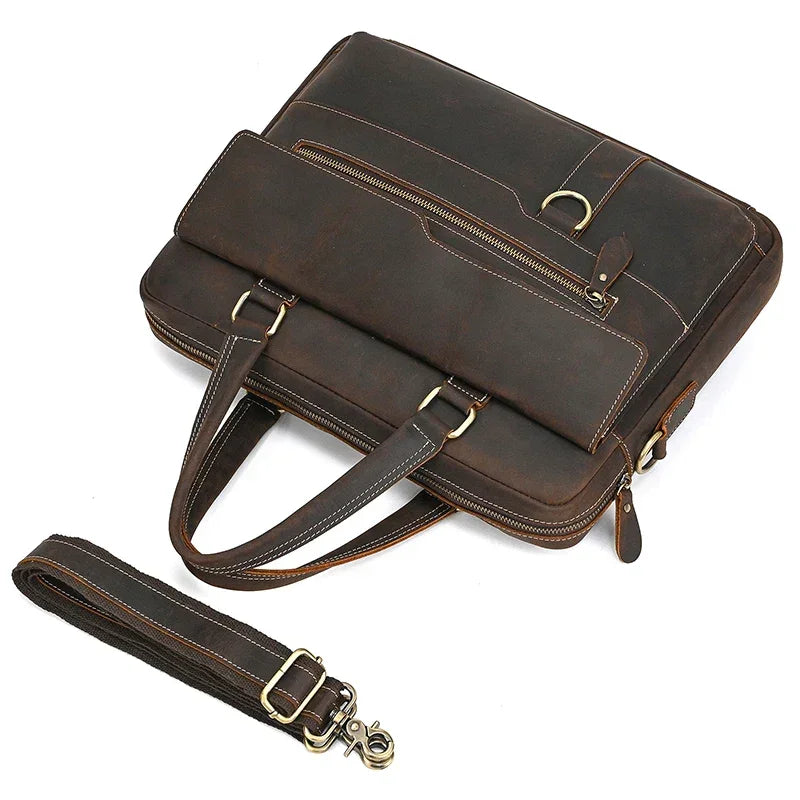 Sacoche Cuir Homme Moderne