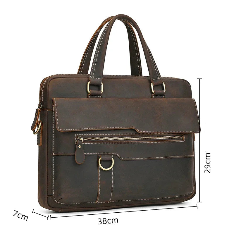 Sacoche Cuir Homme Moderne