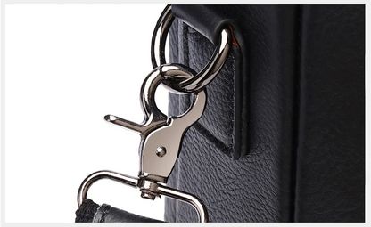 Sacoche Cuir Noir Homme