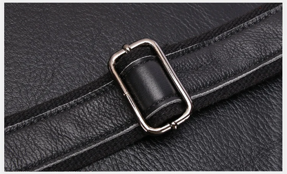 Sacoche Cuir Noir Homme