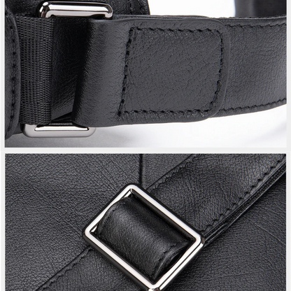 Sacoche Cuir Noire Homme