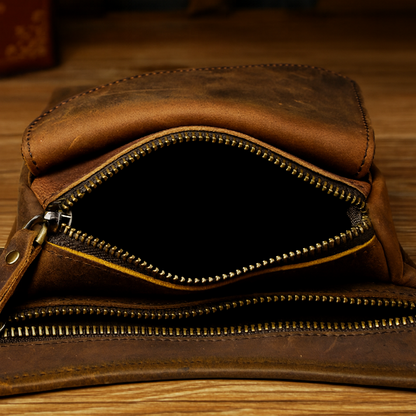 Sacoche de Jambe Cuir Homme