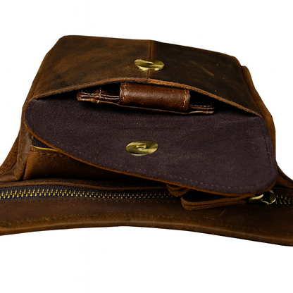 Sacoche de Jambe Cuir Homme