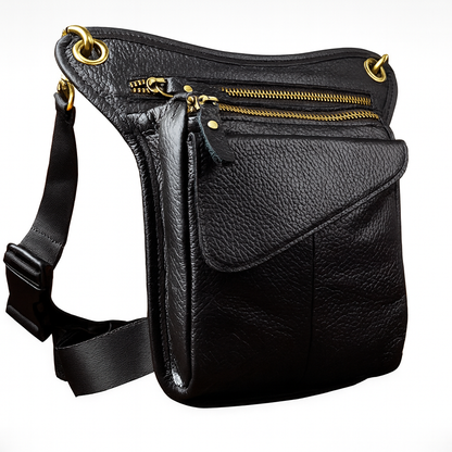 Sacoche de Jambe Cuir Homme