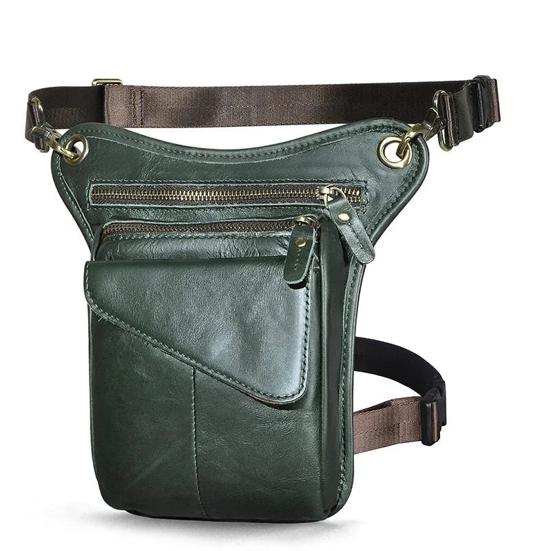 Sacoche de Jambe Cuir Homme