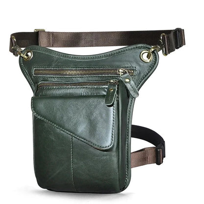 Sacoche de Jambe Cuir Homme