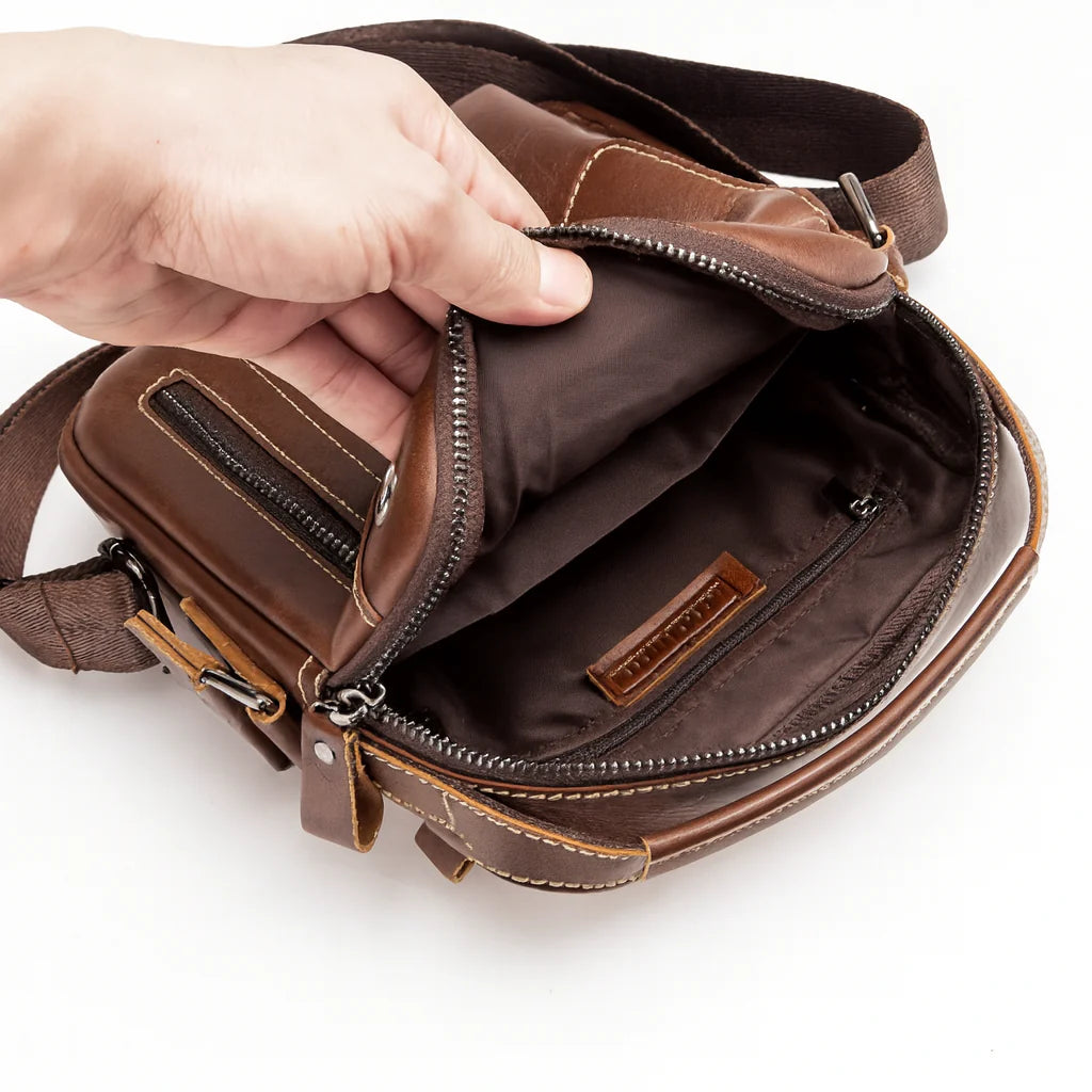 Sacoche Homme Bandoulière Cuir